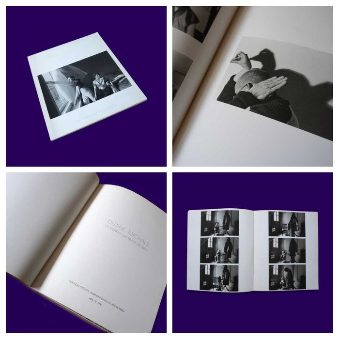 Catálogo de Fotografia - Duane Michals / F. Calouste Gulbenkian 1990
