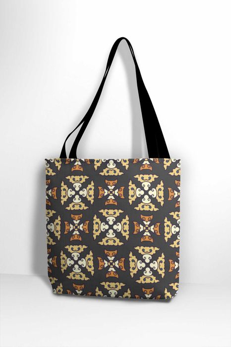 Tote Bag Personalizada Tema Indonésia Tamanho 40 X 40 #1018