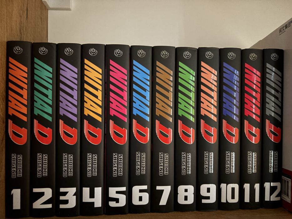 Manga initial D tom 1-5