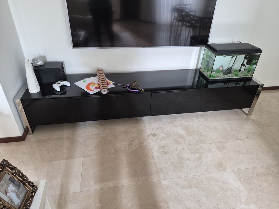 Conjunto móvel tv e mesa de centro