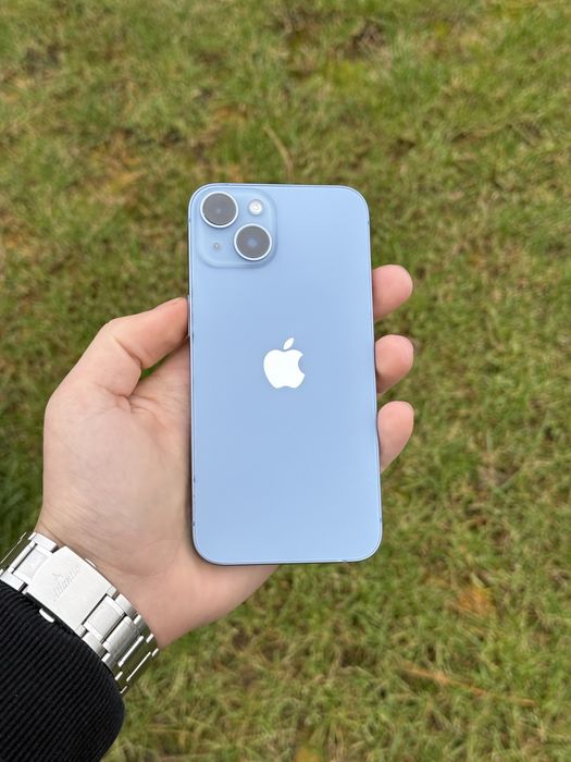 Telefon iPhone 14 128GB 100% Bateria Apple Niebieski Jarocin • OLX.pl