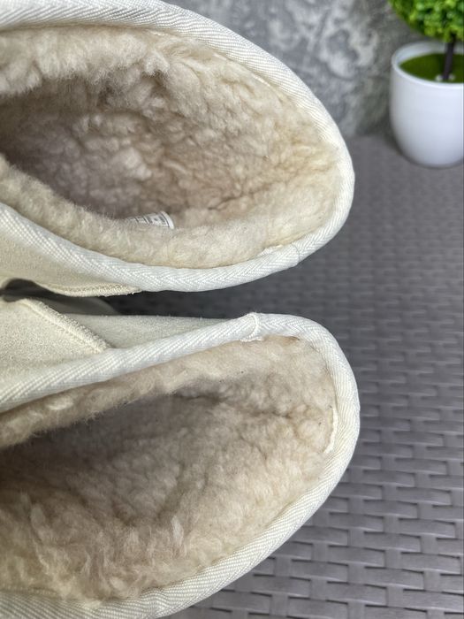 UGG угги ботинки сапоги 38 размер женские бежевые