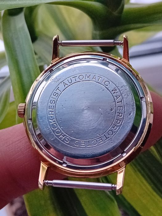 Часы Полёт Дэ Люкс "POLJOT"29 камней позолота Аи20 СССР