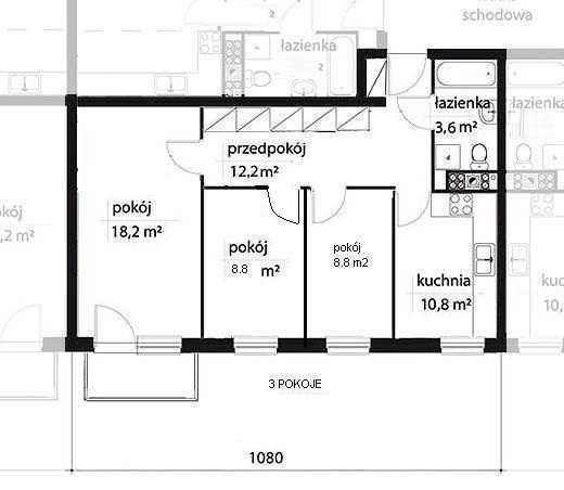 Zgrabne mieszkanie z balkonem i piwnicą, 1 piętro, Kawiary, budynek z 2010r