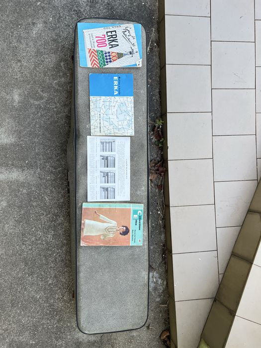 Maquina fazer malhas Erka completa