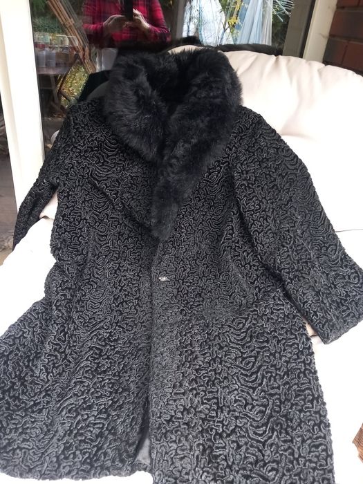 Futro czarne extra large.eleganckie.