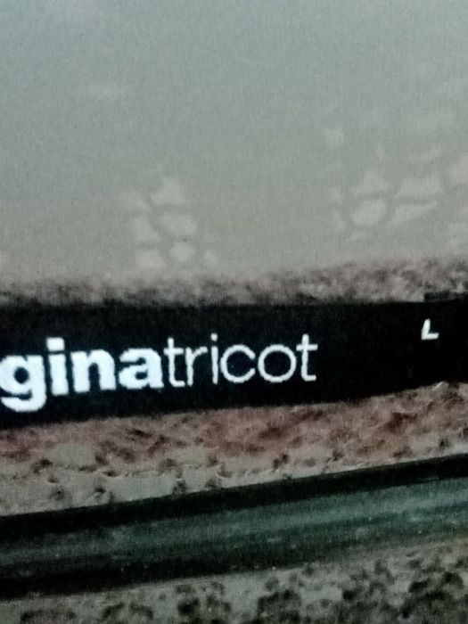 Sweterek damski, ażurowy,z wełną,cappuccino Gina tricot L