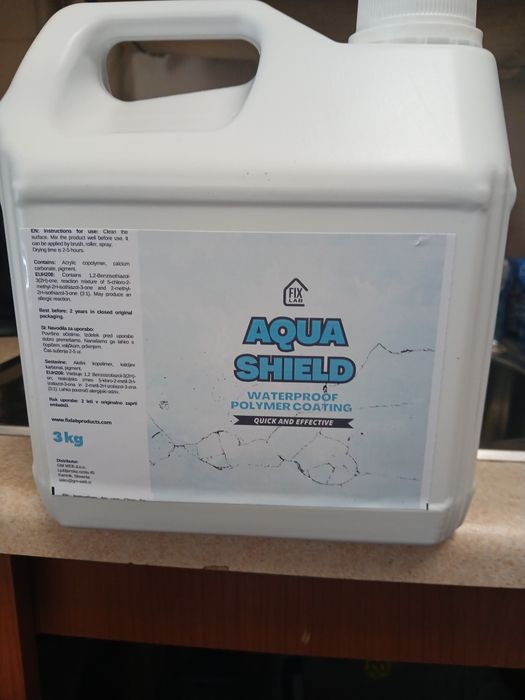 Aqua shield,masa do uszczelniania,3 kg