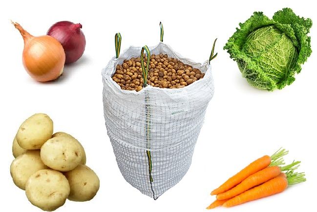 Worek Big Bag na Warzywa 1Tona Wentylowane Używane