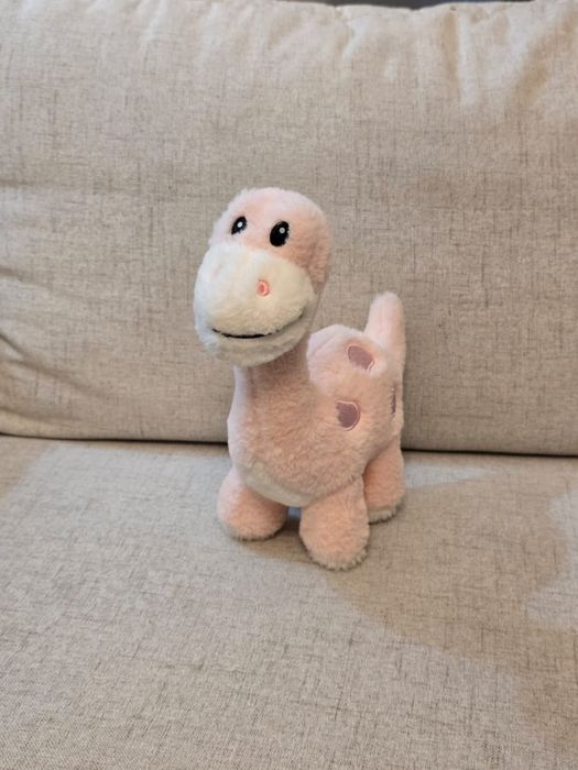 Dinozaur Maskotka Różowy Pluszak