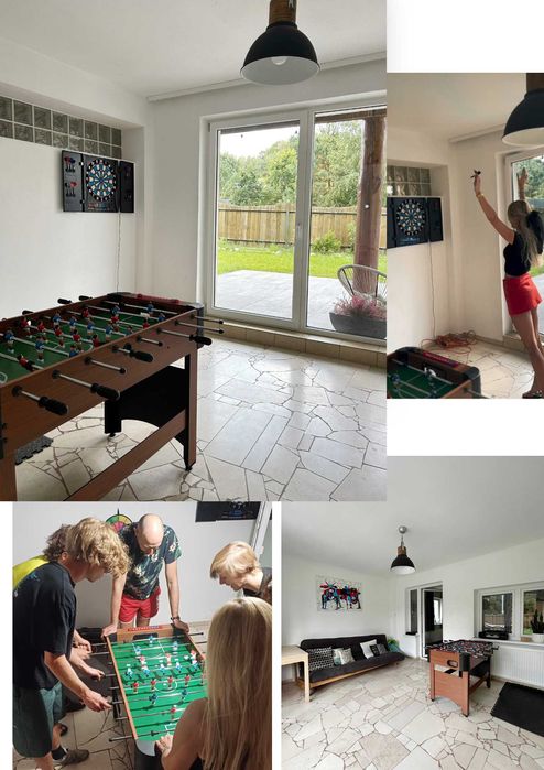 Dom na Kaszubach, 9 sypialni & 7 łazienek, sauna, w pobliżu 2 jezior