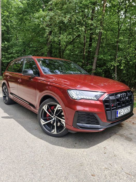 Audi SQ7 Audi SQ7 Salon PL 2020r. ASO Bezwypadkowy PEWNE AUTO dla wymagających