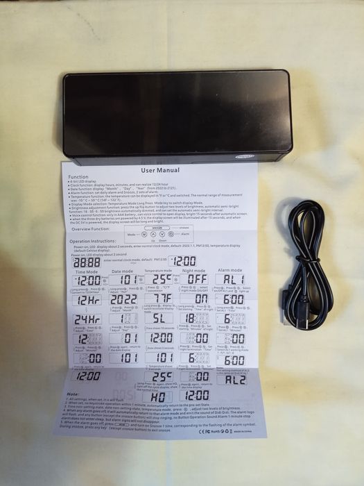 LED Часы Электронные