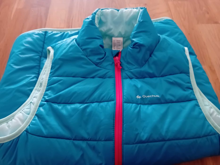 Colete acolchoado azul Quechua (Decathlon) – 14 anos