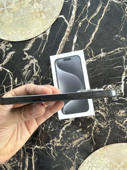 iPhone 15 Pro 128GB Balck Titanium stan idealny