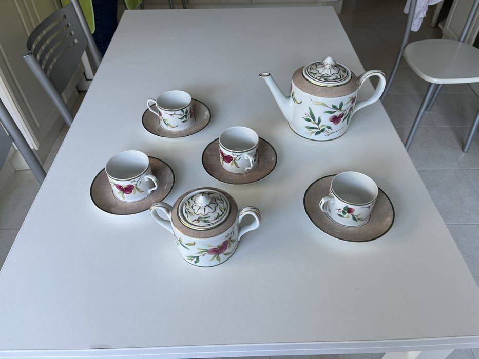 Vista Alegre- Bule Lychee + 4 Chávenas de Chá