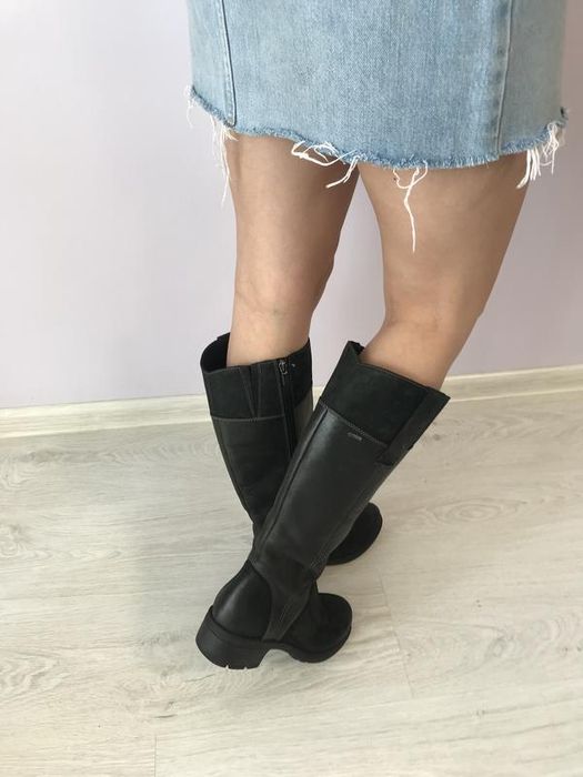 Кожаные сапоги Clarks