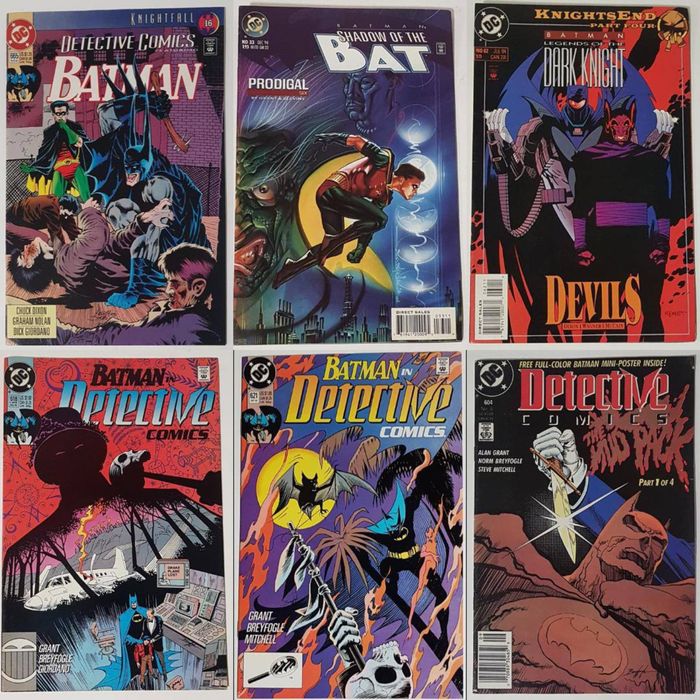 Комікси вінтажні 60х-90х Detective Batman Knightquest, Disney, Spawn, Hellboy, Mickey Mouse, Donald Duck, Catwoman, Robin, BRPD, Witchblade,pokemon