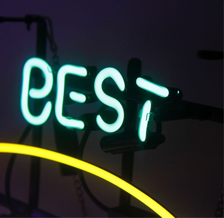 Szklany neon burger 60x50- bezpieczna wysylka