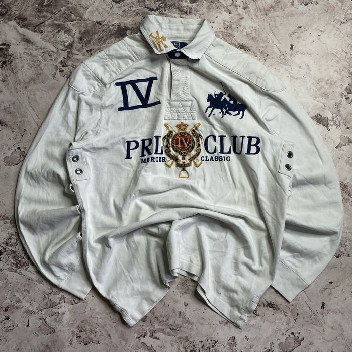 Вінтажне регбійне поло Ralph Lauren PRL Club
