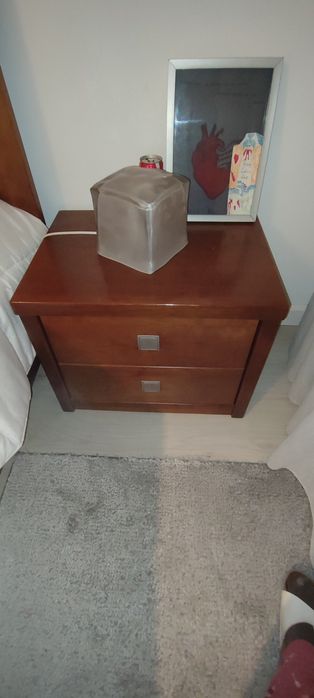 Mobília de quarto com cama para colchão de 2,00m*1,60mm