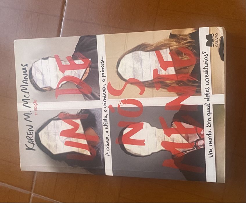 Livro “Um de nós mente”