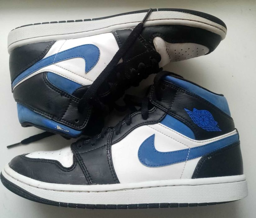 Оригінал. чоловічі кросівки nike air jordan 1 mid racer  554724-140