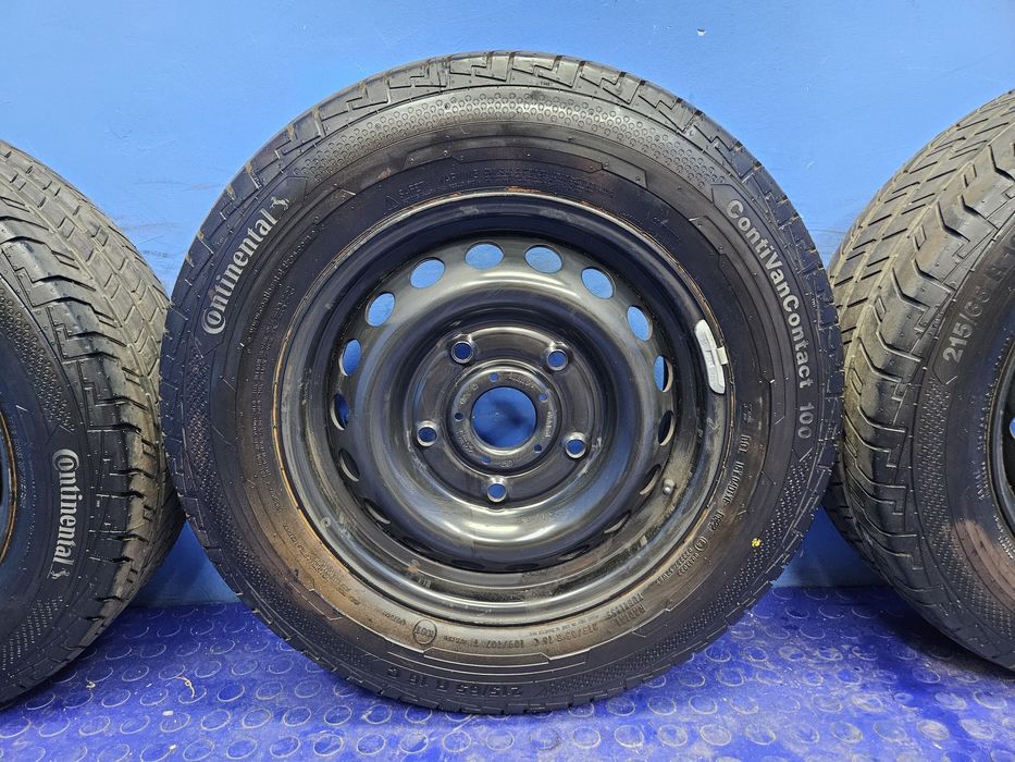KOŁA felgi stalowe FORD Transit Custom opony letnie 215/65 R16 komplet