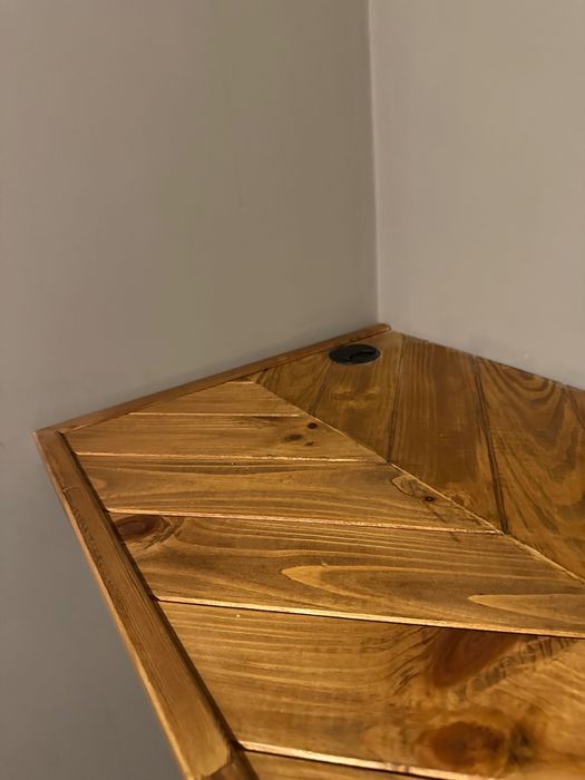 Blat sosnowy w jodełkę/biurko