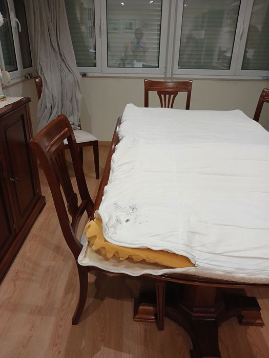 Colchao com cobertura pele de borrego