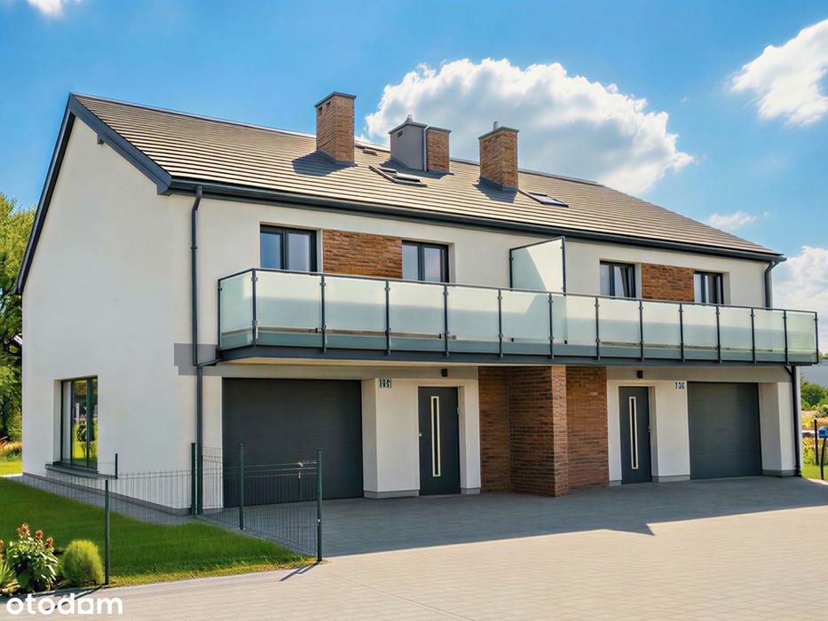 Segmenty i Bliźniaki z ogrodami przy lesie 102-108m² | Blisko PKP