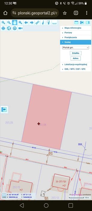 Działka budowlana Skarżyn