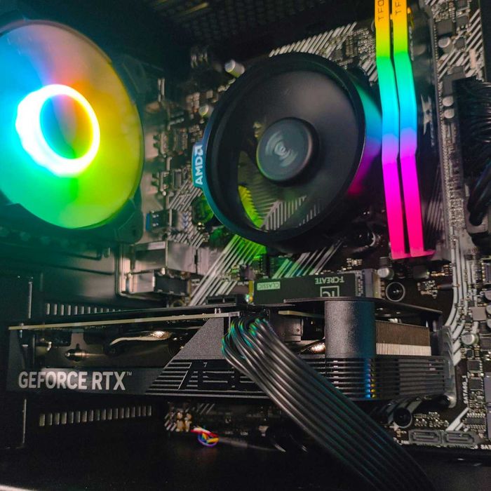 PC Gaming Alto Desempenho | Ryzen 5 5600 + RTX 4060 Ti | 32GB RAM | Garantia