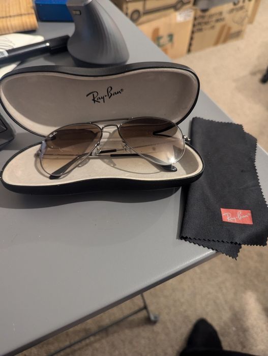 Óculos Ray-Ban aviator metal RB3025 - tamanho largo
