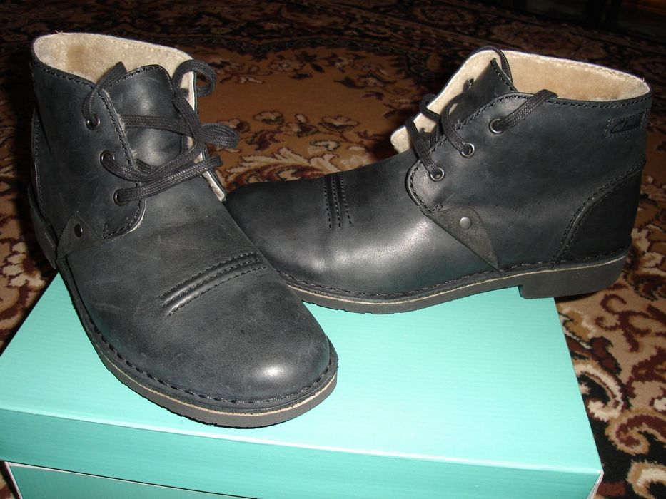 Зимові класичні черевики Clarks