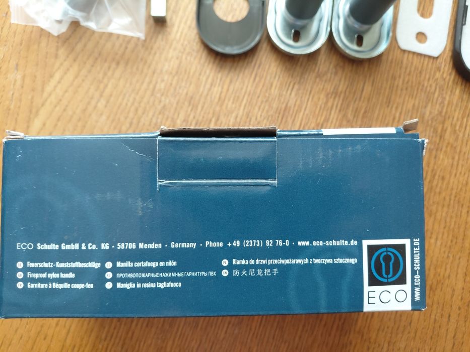 Klamka Techniczna do Drzwi Przeciwpożarowych