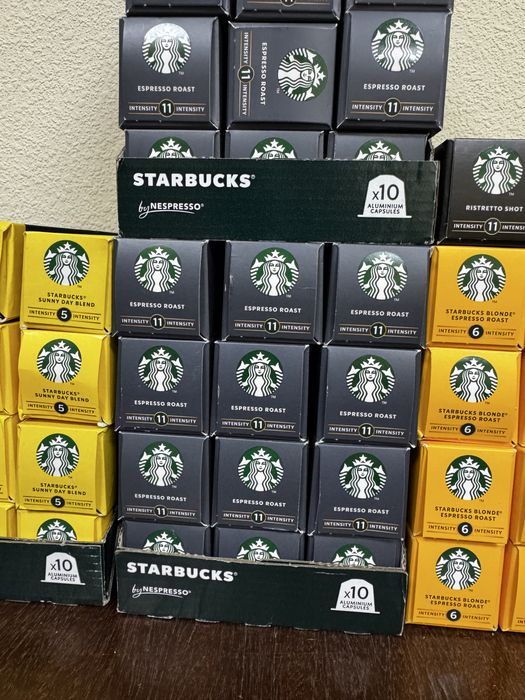 Кава в капсулах nespresso starbucks оригінал супер ціна акція