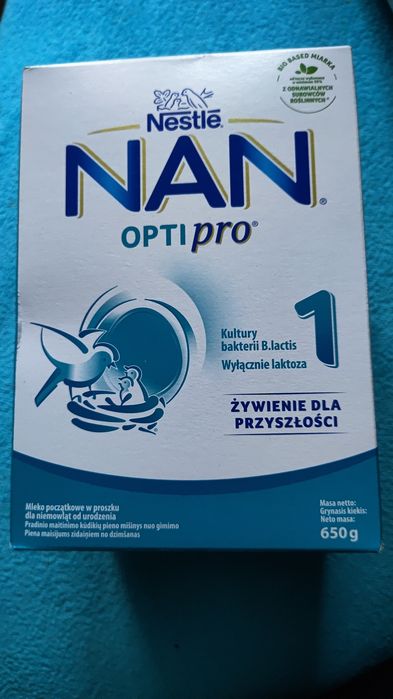 Mleko modyfikowane Nan opti pro 1