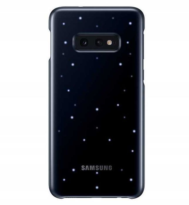 Etui Samsung LED Cover Case black / czarne do Samsung Galaxy S10e