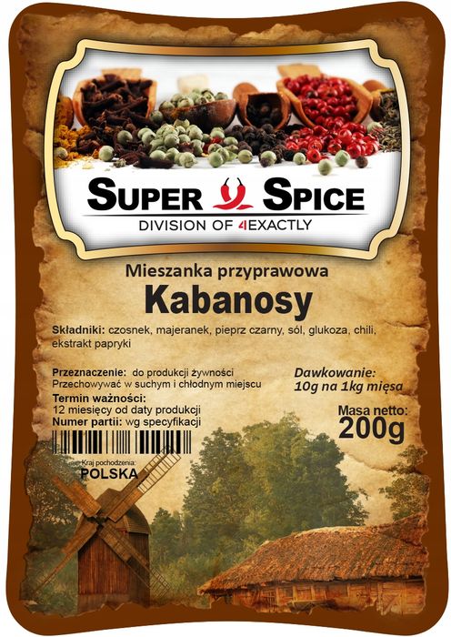 Mieszanka Przyprawowa Super Spice- Kabanosy - 200g