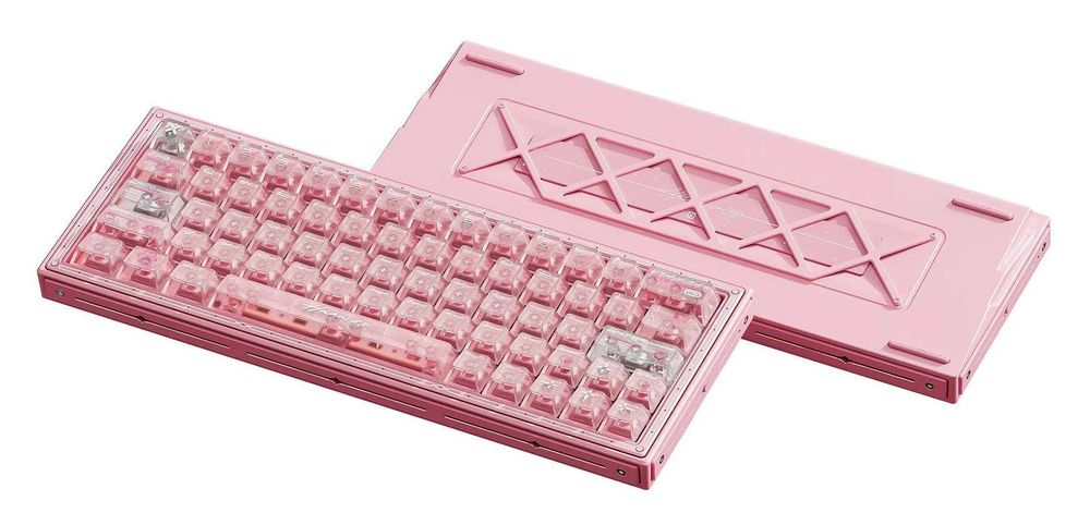Клавіатура WLmouse Huan 63 Black / Pink / White Rapid Trigger 8000 hz магнітка