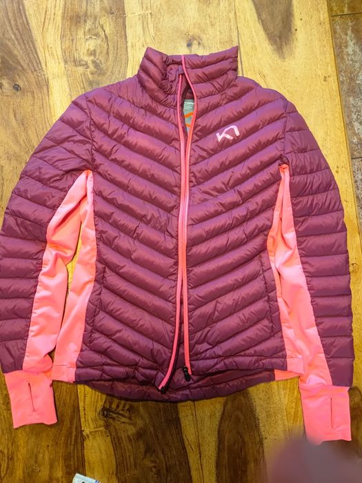 Kurtka puchowa lekka karii traa