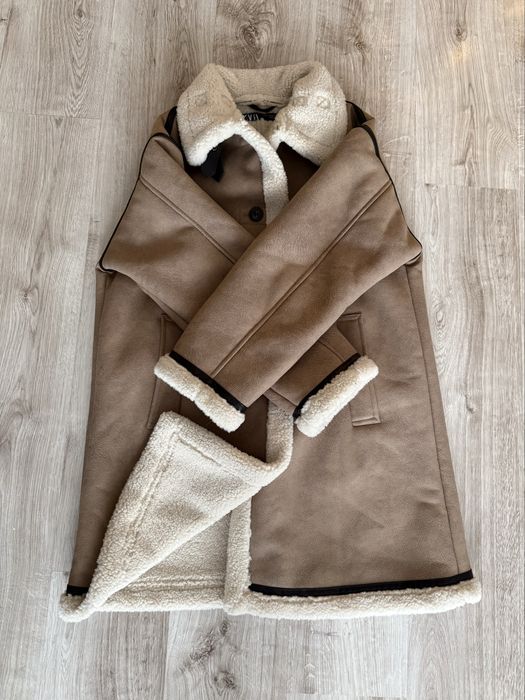 Nowy kożuch Zara XS viral