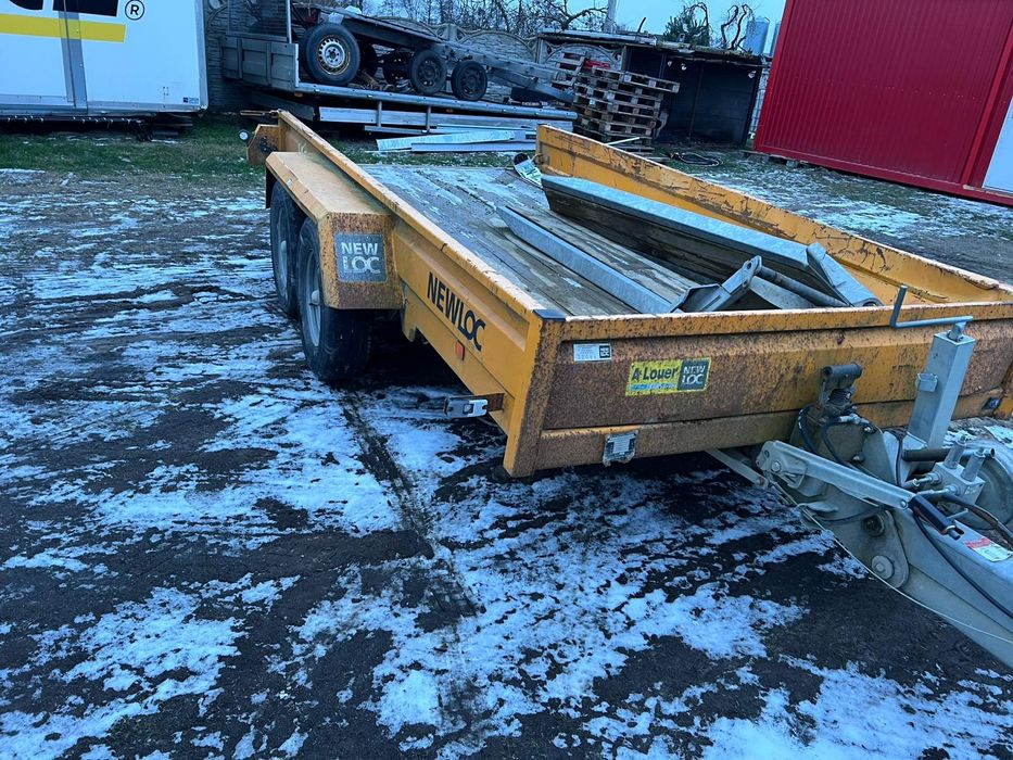 Przyczepka do przewozu mini koparki 3500 dmc