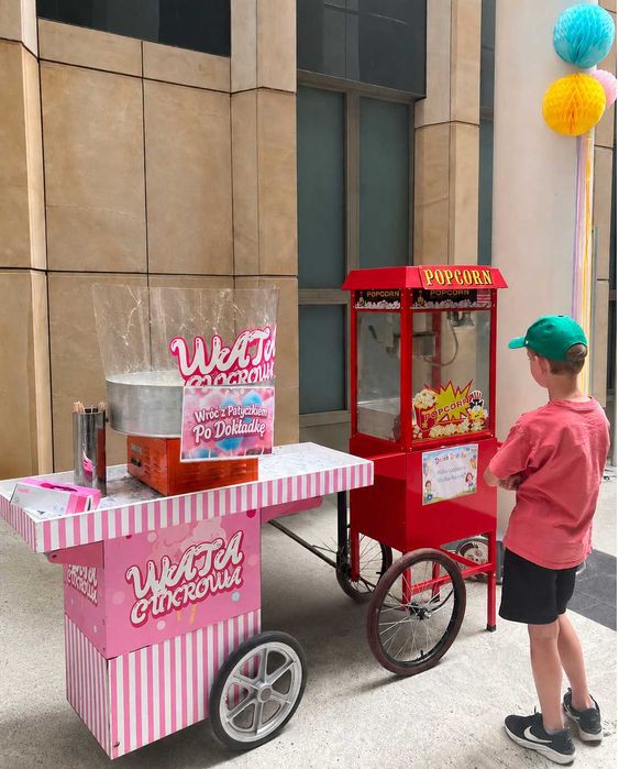 Wata Cukrowa Wynajem Popcorn Wynajem Warszawa Mazowieckie