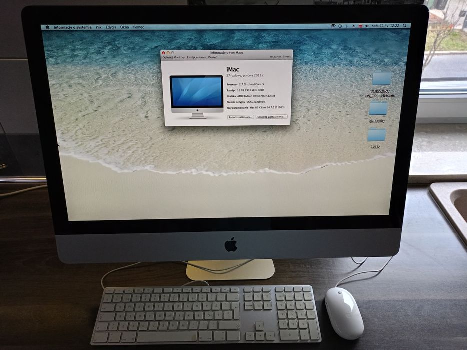 iMac 27 cali i5 połowa 2011