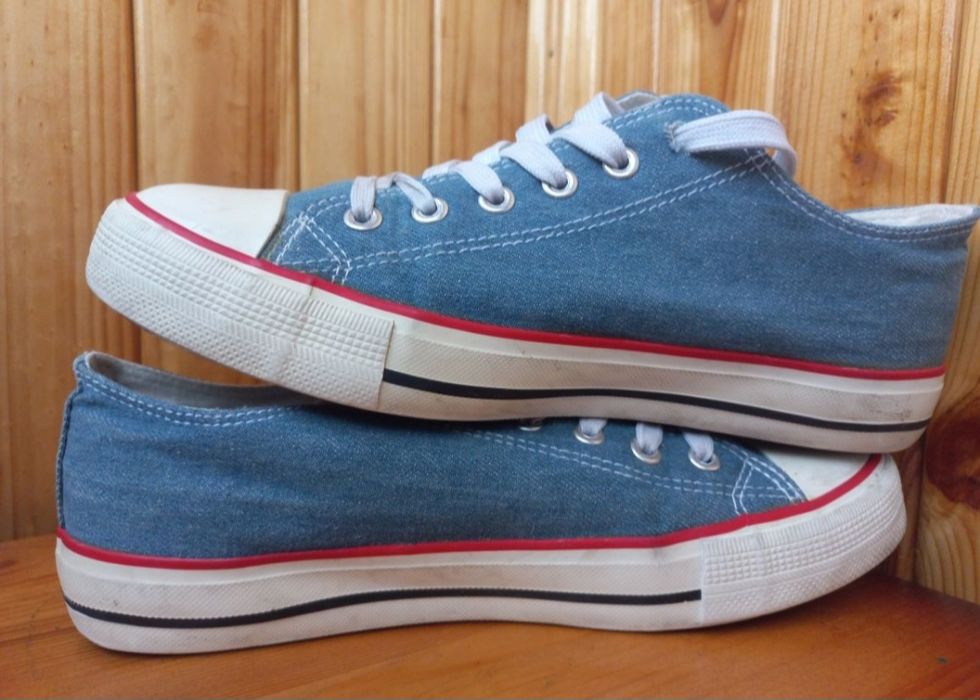Кеды джинс  converse all star Vicrory рр.39