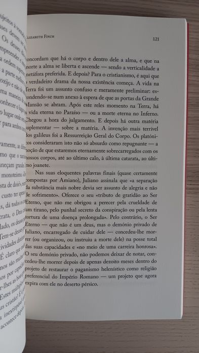 Julian Barnes, Elizabeth Finch