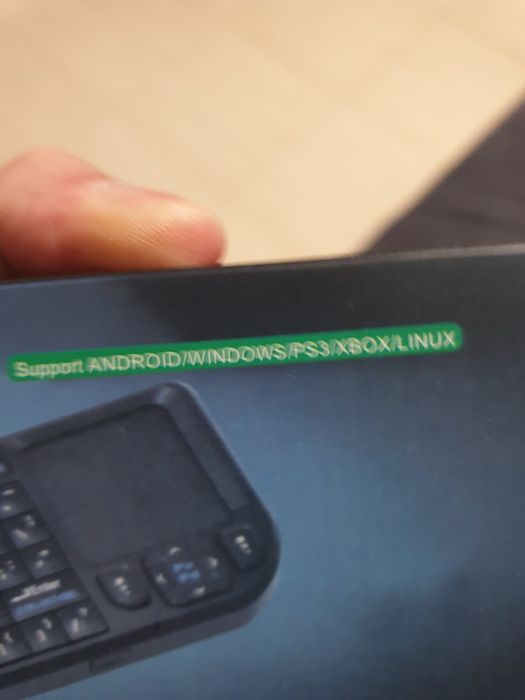 Mini teclado e rato wireless