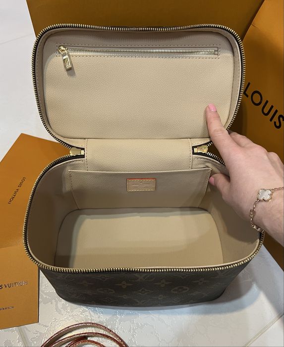 Косметичка Louis Vuitton Nice BB чип NFC Люкс